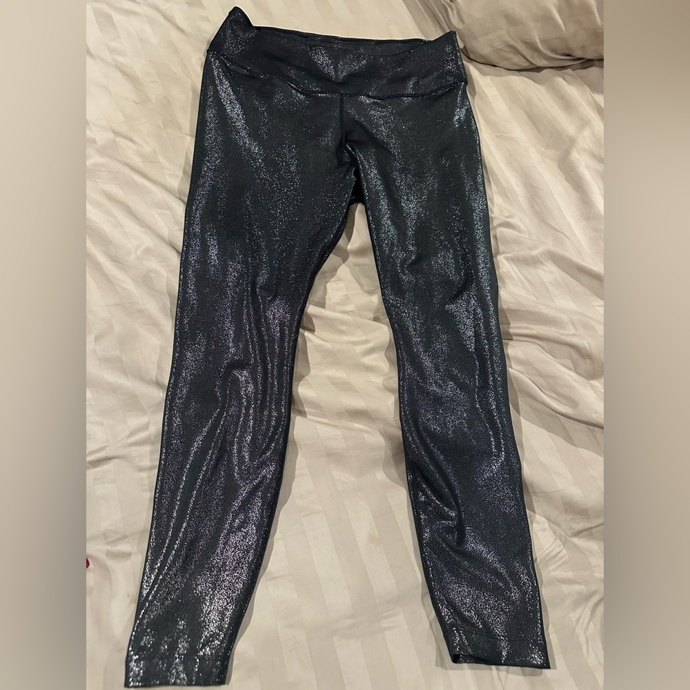 Women’s Black “Shimmer” Leggings